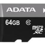 ADATA 64GB Micro SDXC V10 85MB/s Ad. fotó