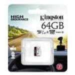 KINGSTON 64GB microSDXC Endurance C10 fotó