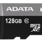 ADATA 128GB Micro SDXC V10 85MB/s + ad. fotó