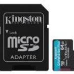 KINGSTON 64GB microSDXC Canvas Go Plus fotó