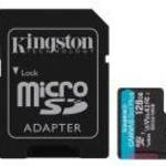 KINGSTON 128GB microSDXC Canvas Go Plus fotó