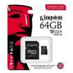 KINGSTON 64GB microSDXC Industrial C10 fotó