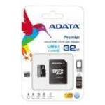 ADATA 32GB MicroSDHC UHS-I Class10 +ad fotó