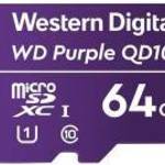 Western Digital MicroSD kártya - 64GB (microSDHC™, SDA 6.0, 24/7 működtetés, Purple) - WESTERN DIGIT fotó