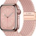 Tech-Protect NYLONMAG óraszíj pink, Apple Watch 42mm / 44mm / 45mm / 49mm készülékhez - TECH-PROTECT fotó