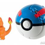 Pokemon labdába zárható mini Charmander figura fotó