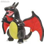 Pokemon fekete Shiny csillogó Charizard plüss 30 cm fotó