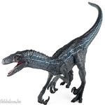 Velociraptor Kék dinoszaurusz figura 20 cm fotó