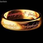 Gyűrűk Ura Egy Gyűrű One Ring replika Lord of the Rings ÚJ KÉSZLETEN számlával fotó