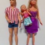 BARBIE CSALÁD / MATTEL KEN / SIMBA BARBIE BABÁKKAL fotó