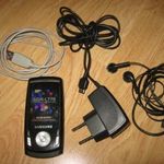 Samsung SGH-L770 L770 + headset + adatkábel Retro Mobiltelefon +töltő Vintage mobil Telenor fotó