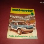 AUTÓ MOTOR 1979 CÍMLAPON FIAT fotó