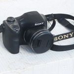 INKÁBB ÚJ, MINT ÚJSZERŰ!!! FÉLÁRON!!! Sony DSC H300 fényképezőgép 20 MP 35x zoom fényképező gép fotó