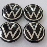 Új 4db VW Volkswagen 65mm Felni Alufelni Kupak Közép Felnikupak Porvédő Embléma 5H0601171 fotó