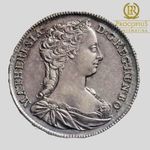 Mária Terézia (1740-1780) &half; Tallér /1742 (Ag) Körmöcbánya PND19 fotó