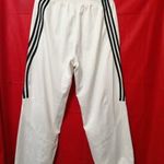 L-XL-es Adidas fehér bélelt sport, szabadidő nadrág, férfi, női fotó