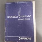 Kezelési útmutató Barkas B1000 + melléklet (1983) fotó