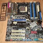 Asus A8N-SLI Premium AMD 939 Retro alaplap, + DualCore Athlon 64 X2 3800+ CPU fotó