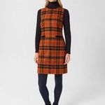 Gyönyörű HOBBS LONDON brit női tartan TWEED gyapjú ruha - M - 3db nincs posta ! fotó