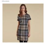 Hibátlan BARBOUR WINTER TARTAN brit női gyapjú ruha - M - 3db nincs posta ! fotó