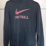 Gyerek - Nike kapucnis szabadidő felső - 140-152-es - fekete fotó