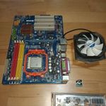 Gigabyte GA-M52L-S3 alaplap (AM2/AM2+) Athlon 64 X2 5200+ proci és Alpine 64 Plus hűtő - NMÁ fotó