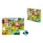 Janod 02772 Tapintós puzzle - "farm állatok" - 20 darabos fotó