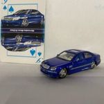 Maisto MERCEDES BENZ S CLASS Fém az alja is, gumis kerekekkel. ( kis Matchbox méretű ) fotó