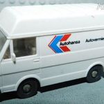 Wiking VW LT 28 Autohansa Autovermietung. Volkswagen kisbusz 1/87, H0-s vasútmodell méretben. fotó