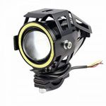 LED PROJEKTOROK Moto Angel Eyes CREE LED ködprojektor Motorkerékpár ATV Off Road Kerékpár Elektromos fotó