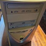 Komplett Pentium III számítógép, Celeron 1, 1 ghz, 320 mb ram, TNT2 M64 32 mb, WinXP fotó