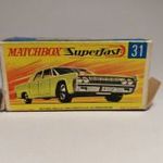 Matchbox Lincoln Continental SF.eredeti doboz fotó