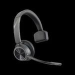 HP Poly Voyager 4310 UC (USB Type-A) Wireless Mono Headset + BT700 - Fekete (76U48AA) fotó