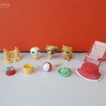 Eredeti Hasbro LPS Littlest Pet Shop Seaside Celebrati készlet ! Kutya, cica, kacsa LPS 108 109 110 fotó