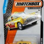 MATCHBOX Checker Cab TAXI bontatlan hosszúkártyás bliszterben fotó