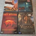 Dvd csomag (4 db francia film) - Taxi, Vidocq, Elveszett gyerekek városa, Delicatessen fotó