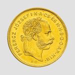 1872 KB Ferenc József arany 4 forint aUNC/XF MC5 fotó