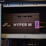 FSP Hyper M 700W tápegység 85 % hatásfok (félmoduláris) dobozos fotó