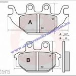 Fékbetét ( KEVLÁR ) KYMCO KXR 250-300ccm 04-05 RMS 3070 fotó