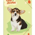 Cuki állatok gumis mappa A/4, welsh corgi fotó