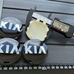 Új KIA 58mm 4db Alufelni Felni Kupak Közép Felniközép Kerékagy Felnikupak Embléma Sapka C5314K58 fotó