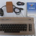 Commodore 64 C64 számítógép +tvkábel +kézikönyv +ajándék táp - működik fotó