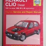 Renault Clio I dízel javítási könyv (1991-1996) Haynes fotó