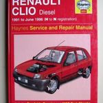 Renault Clio I dízel javítási könyv (1991-1996) Haynes fotó