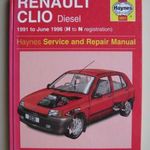 Renault Clio I dízel javítási könyv (1991-1996) Haynes fotó