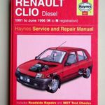 Renault Clio I dízel javítási könyv (1991-1996) Haynes fotó