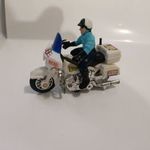 Vintage New Ray Higway police motor * 10 cm fotó