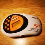 Szép Sony SRF-M80V sport walkman rádió sétálómagnó ritkaság fotó