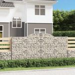 8 db íves horganyzott vas gabion kosár 300x50x140/160 cm fotó