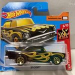 - '57 Chevy - Hot Wheels - 2019 - új dobozos - 1: 64 lángnyelves autó modell - 1ft nmá fotó